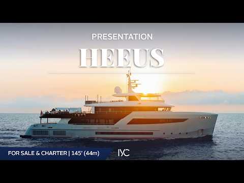 HEEUS | The world is yours with this 145' (44.2m) Bering superyacht | For sale & charter with IYC