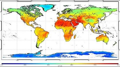 Land surface temperature (LST) Monitoring using Landsat imagery using Google Earth Engine || LST map
