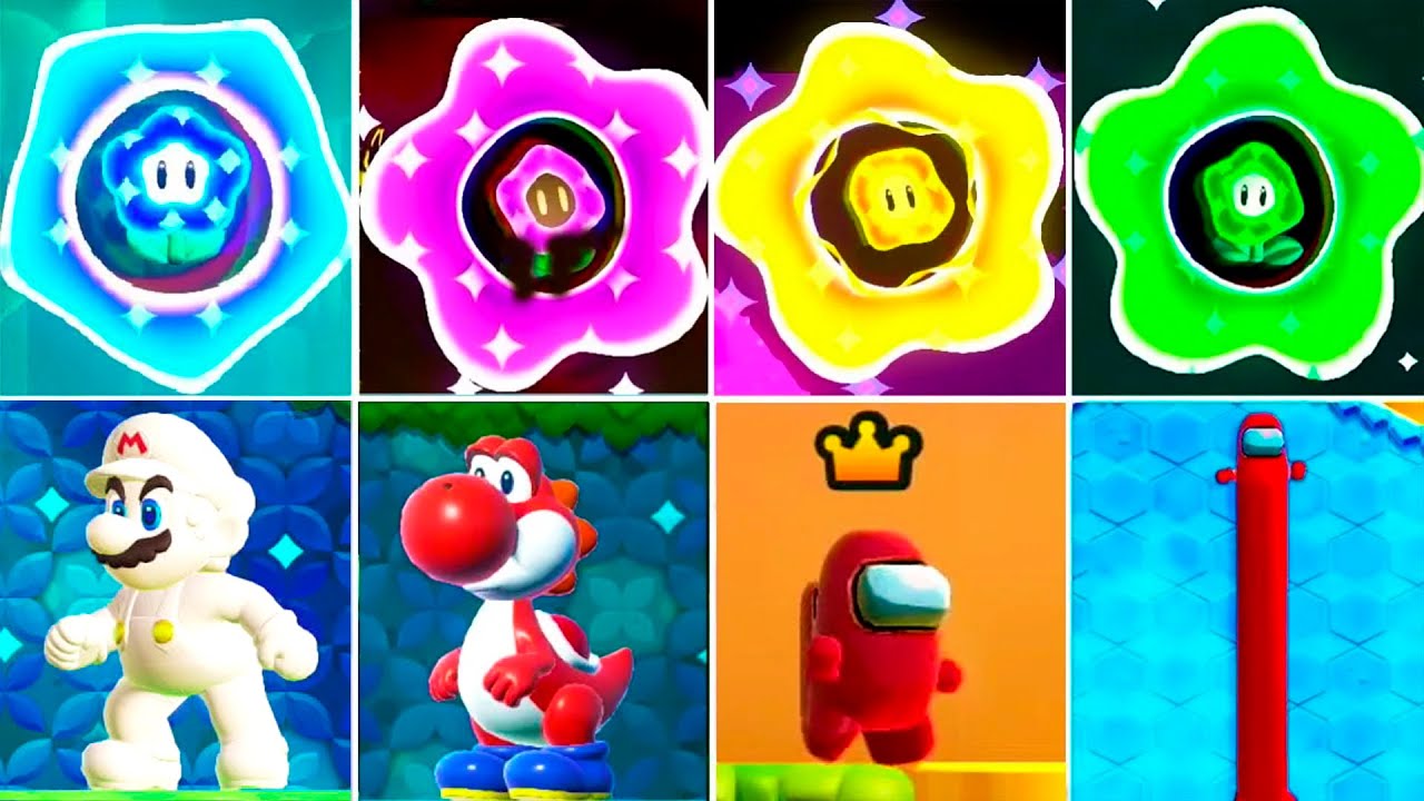 Super Mario Bros Wonder Randomizer! 4 Players