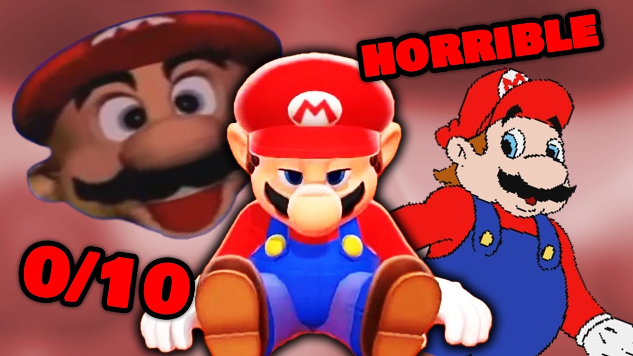 Les 5 PIRES jeux MARIO !
