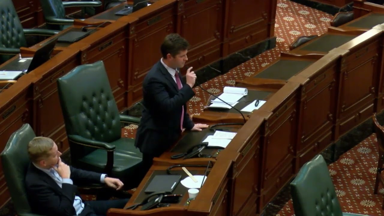 Rep. Spain pays tribute to House Republican Leader Jim Durkin's public service