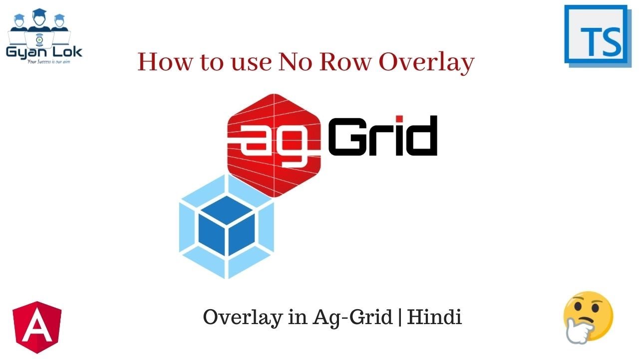Ag Grid Loading Overlay Not Showing