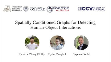ICCV 2021 Paper: Spatially Conditioned Graphs for Detecting Human-Object Interactions