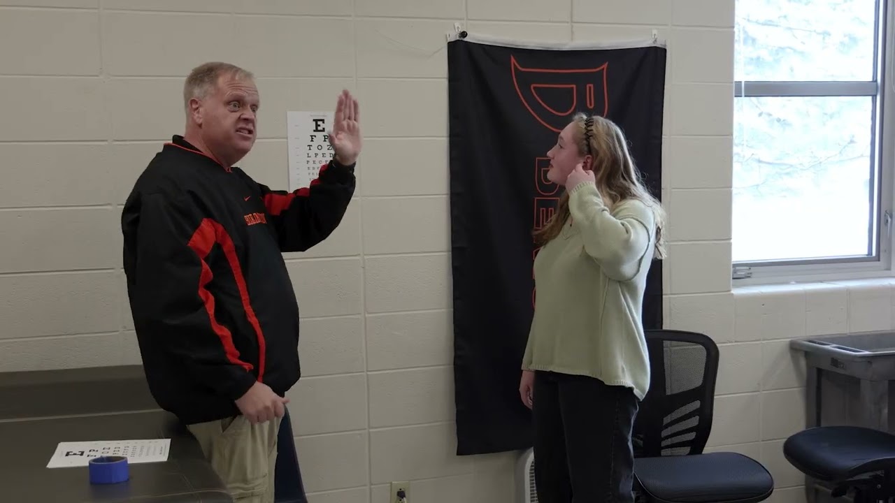 Video preview image of BASD BHS VIdeo with interviews from Staff, Students and Parents.; click to visit the ParentSquare post with the video