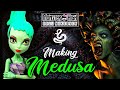 THE SNAKE GODDESS / Making MEDUSA Doll / Monster High Doll Repaint by Poppen Atelier