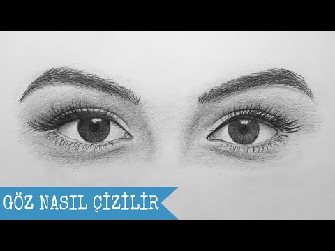 Çizim Ders 16 / Göz Çizimi Nasıl Yapılır