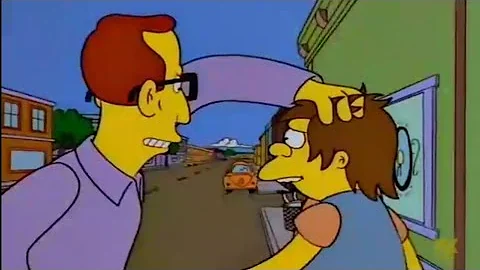 The Simpsons - Tall Man In Small Car - DayDayNews
