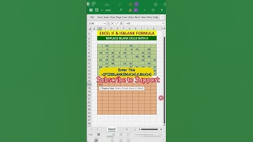 Excel IF & ISBLANK Functions EXPLAINED