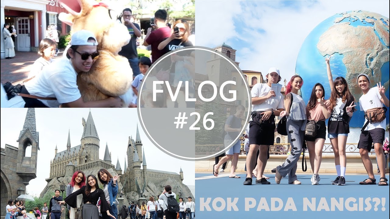 FVLOG: #26 Tokyo Disneysea vs Universal Studios Japan - Almiranti Fira