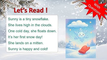 Reading Comprehension for Kindergarten, LKG, UKG | Practice Reading for beginners