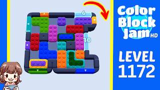 Color Block Jam Level 1172 Solution Walkthrough