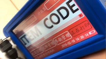 Handheld Inkjet Printer Meenjet M7 Print Expiry Date Batch Number on PVC Pipe Plastic Bags.