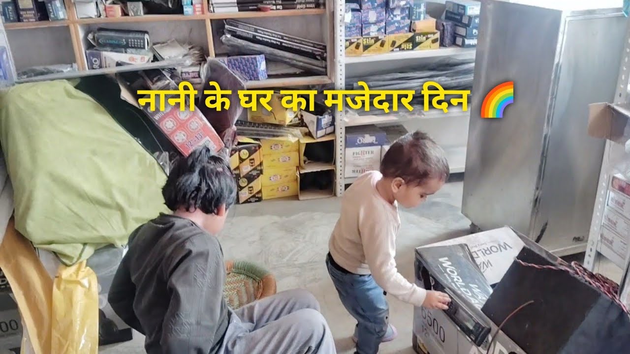 🔥 Viral Titlesनानी के घर पहुंचते ही बच्चों की मस्ती शुरू 😍 | पूरा दिन धमाल | Family Vlog 