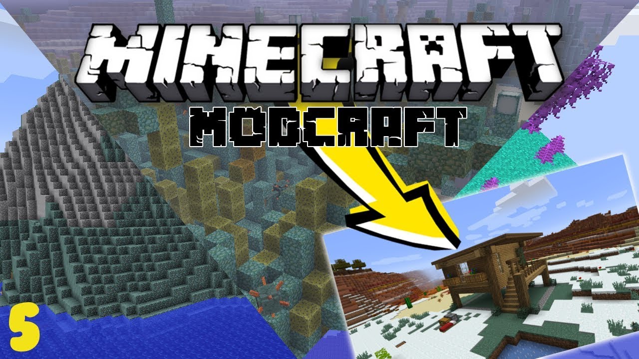 MINECRAFT MODCRAFT COSTRUISCO LA CASA NELLA SERIE MODDATA EP 5 