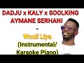 DADJU x KALY x SOOLKING x AYMANE SERHANI - Wouli Liya (Instrumental/Karaoke Piano)