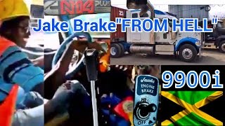 JAKE BRAKE FROM HELL - N14 STRAIGHT PIPED - SQUEEZY with the SWEET FOOT