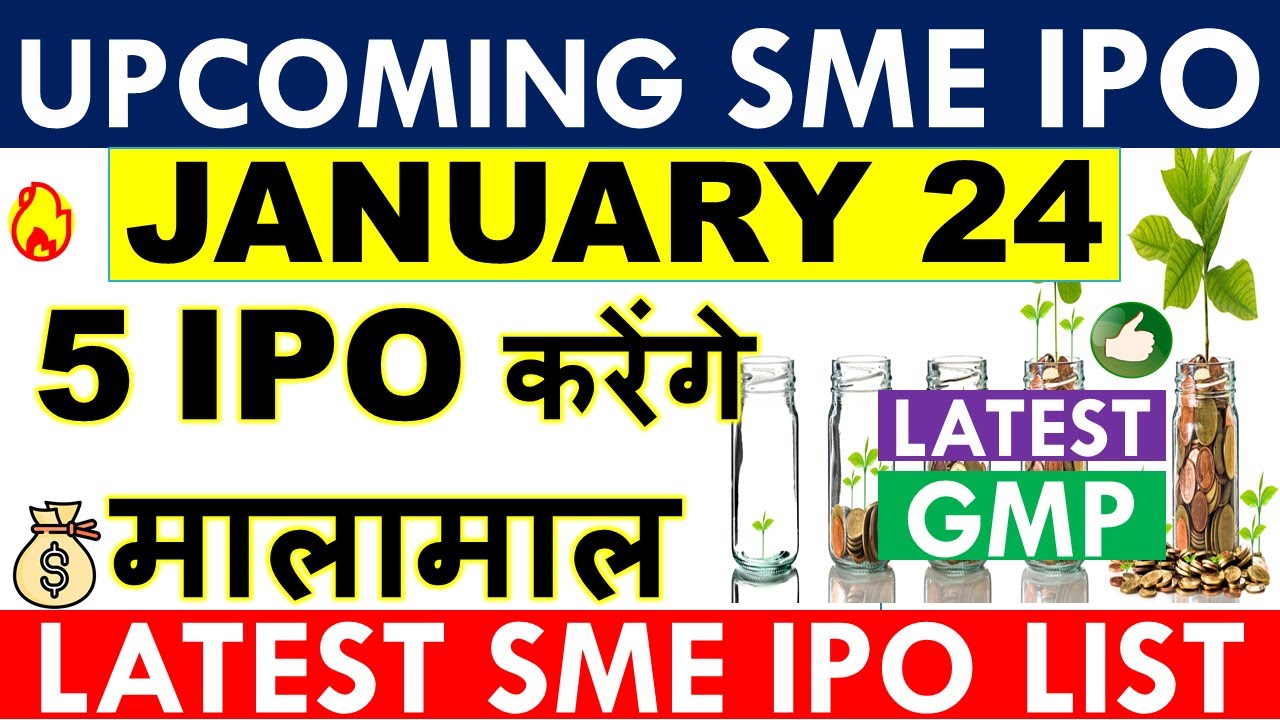 SME IPO JANUARY 2024 IN INDIA💥 IPO NEWS LATEST • NEW SME IPO