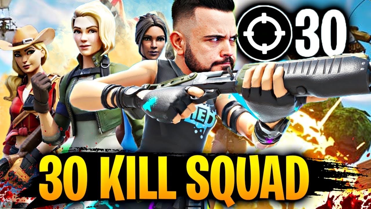 FORTNITE: 30 Kill di Squadra - Qui Abbiamo Esagerato Parecchio