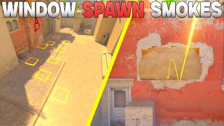 ALL Mirage Window Smokes | Instant/Spawn Smokes | CS2