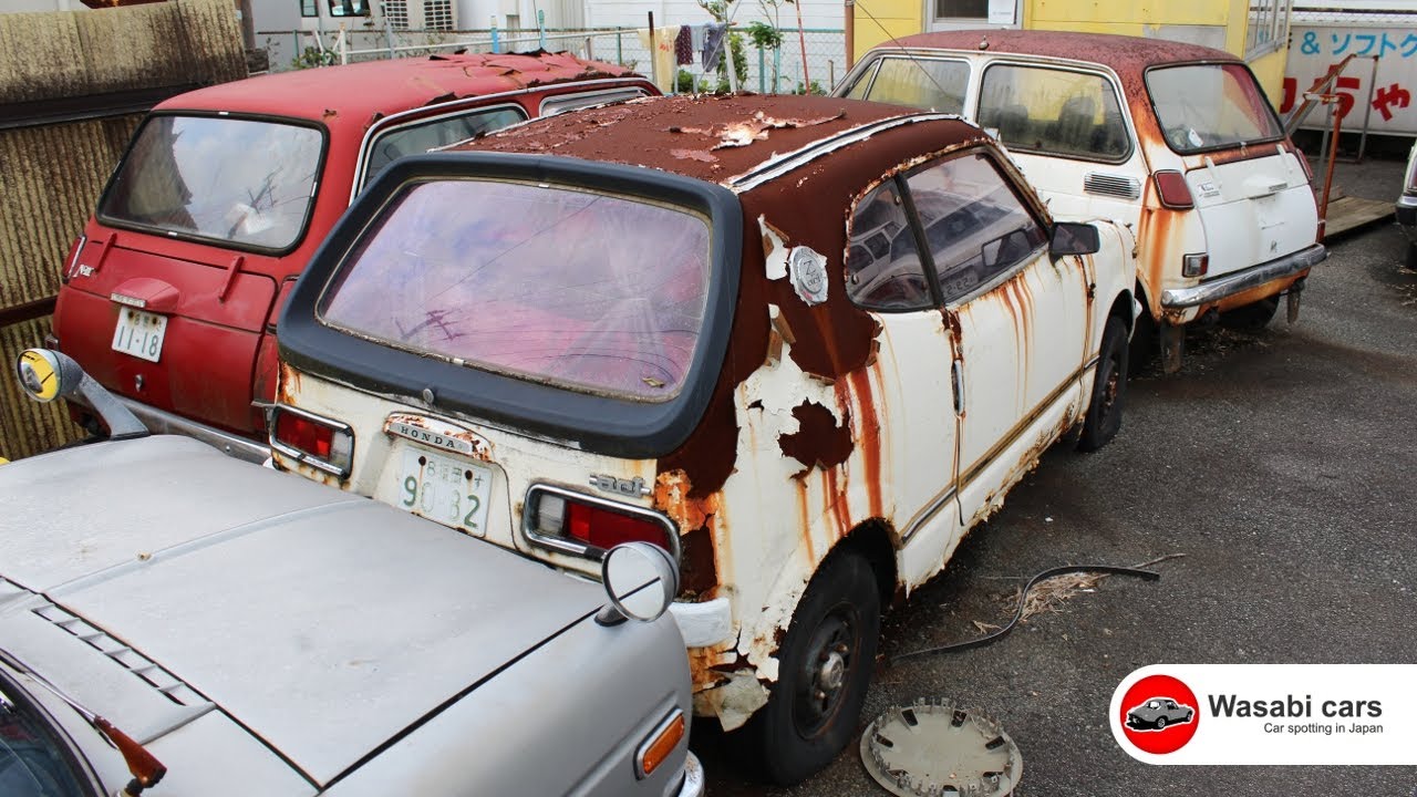 Classic Honda Graveyard - Z-coupe, N360, Life - YouTube