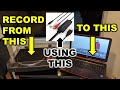 Audio capture device review record music to your laptop  pc from hifi