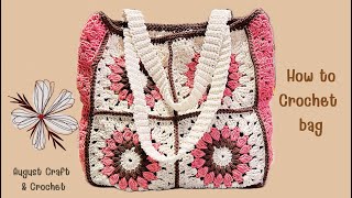 Crochet bag: crochet bag That can be used every day without getting bored. Hope you like it.