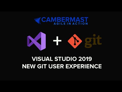 Learn the new Git User experience in Visual Studio 2019