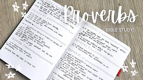 Proverbs 4'te İncil Çalışması | Benimle İncil Çalışması