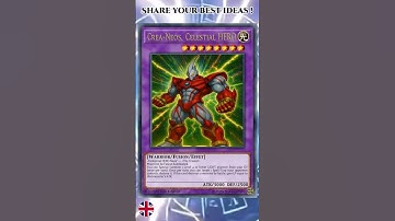 Crea-Neos ⚡ | Fusion of Neos & The Creator #yugioh #shorts