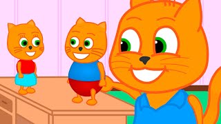 Cats Family en Français - Poupées en pâte à modeler Animé 2024 en Français