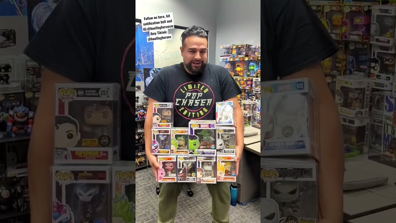 Glow In The Dark Chase Funko Pops In My COllection So Far! 