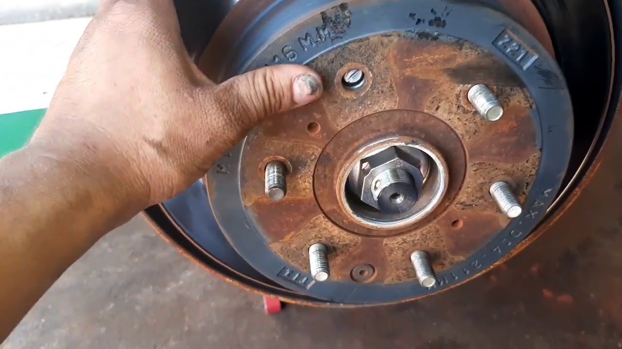 TROCA DO ROLAMENTO DE RODA TRASEIRO PAJERO FULL