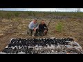 1 серия Охота на утку (турпан) в Якутии Duck hunting of Yakutia Russia