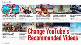 How to Change YouTubes Suggested Videos