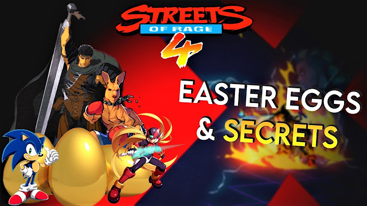 Streets of Rage 4 - Mr. X Nightmare DLC - EASTER EGGS & SECRETS!