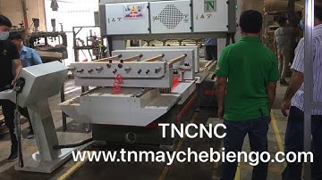 CNC 5 TRỤC TIỆN PHAY BÀO LÀM MỘNG CHÂN GHẾ GỖ SỒI MÁY CHẾ BIẾN GỖ THƯỢNG NGUYÊN