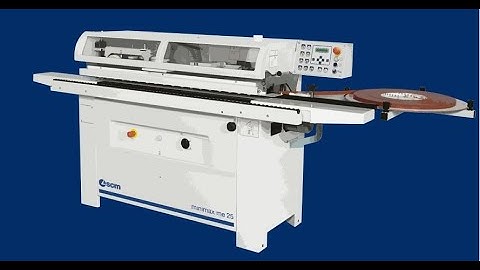 Minimax ME 25 Edgebander Installation