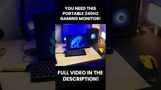 You Need to Have This 240Hz Portable Gaming Monitor