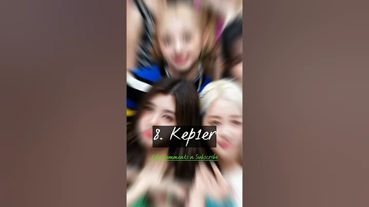 Top 10 Most Popular K-pop Girl Groups In 2023 #shorts #viral