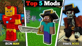 Top 5  survival addon/mods minecraft pocket edition 1.20+ (PE/Bedrock)