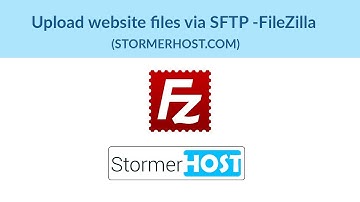 How to upload website files via SFTP using FileZilla