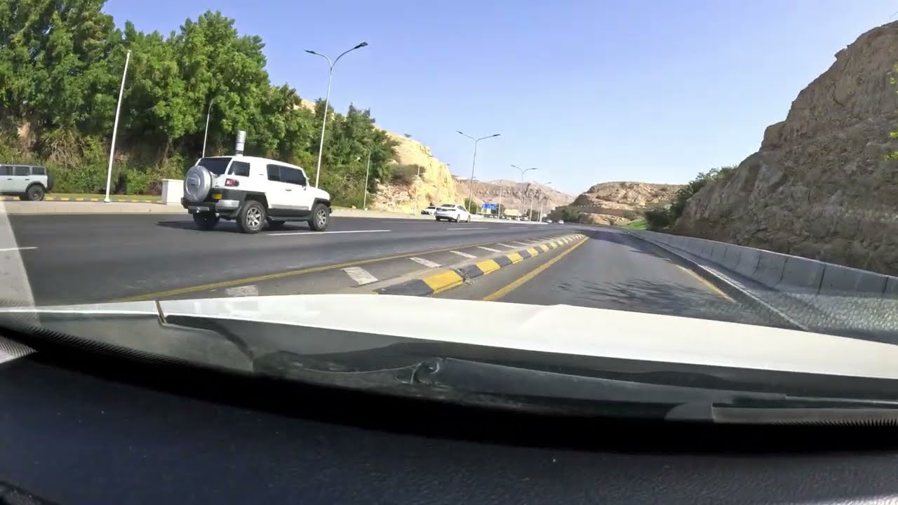 Driving Around Muscat | جولة بالسيارة في مسقط عمان