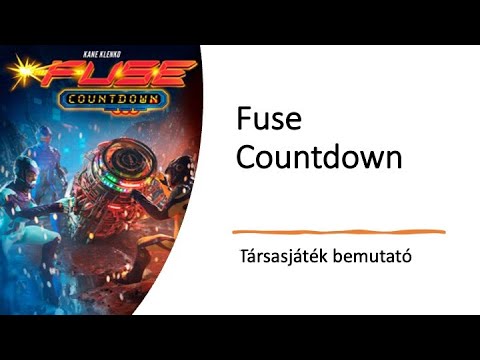 Fuse: Countdown - A Standalone Game Or Expansion for The Original Game,  Renegade Game Studios, Cooperative Intense Gameplay, Family Strategy, Ages