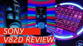 Sony MHC - V82D REVIEW en Español. Una fiesta en tu casa!