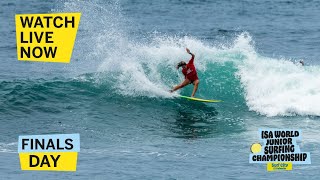 LIVE NOW! - Finals Day - 2024 Surf City El Salvador ISA World Junior Surfing Championship