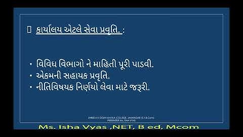 B.Com Sem-3 Business Management, Lecture -2, Prastavna Karyalay, by prof. Ms. Isha vyas