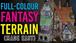 Full-colour fantasy terrain (made easy)! - Sarissa Precisions Tollingchester