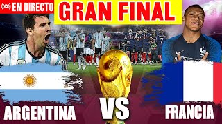 🔴 ARGENTIVA 3 (4) VS FRANCIA 3(2) -  ARGENTINA CAMPEON DEL MUNDO EN QATAR 2022 - NARRACION