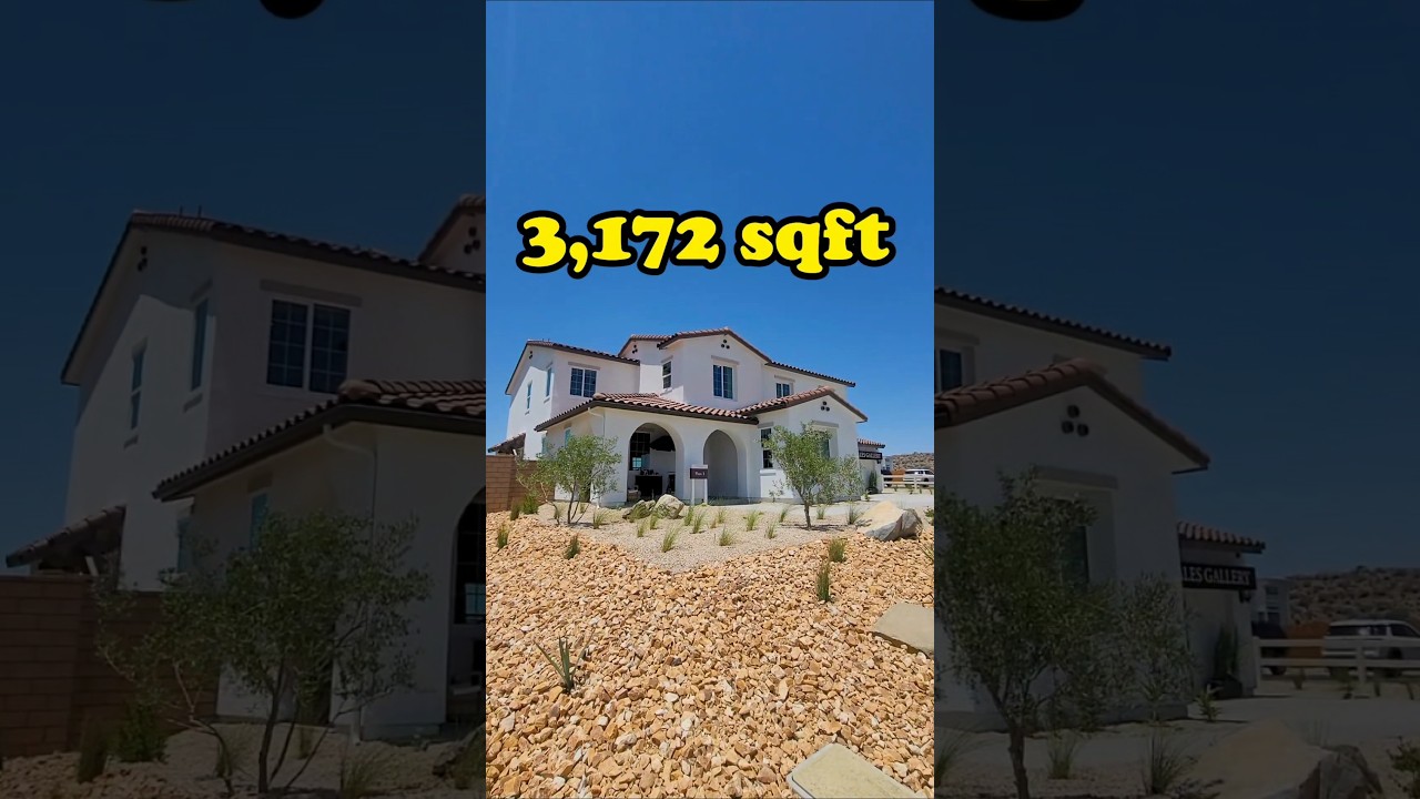 Model 3 at Saddlewood at Joshua Ranch, 3,152 sqft of modern living in a gated community.