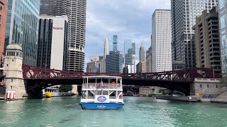 Chicago Downtown 4K Vlog Chicago River, IL